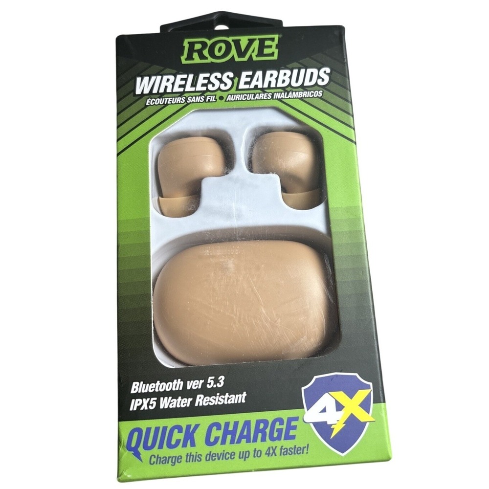 ROVE RVTWSCLR Wireless Earbuds Bluetooth 5.3 Headphones In-Ear Headset Earbuds w